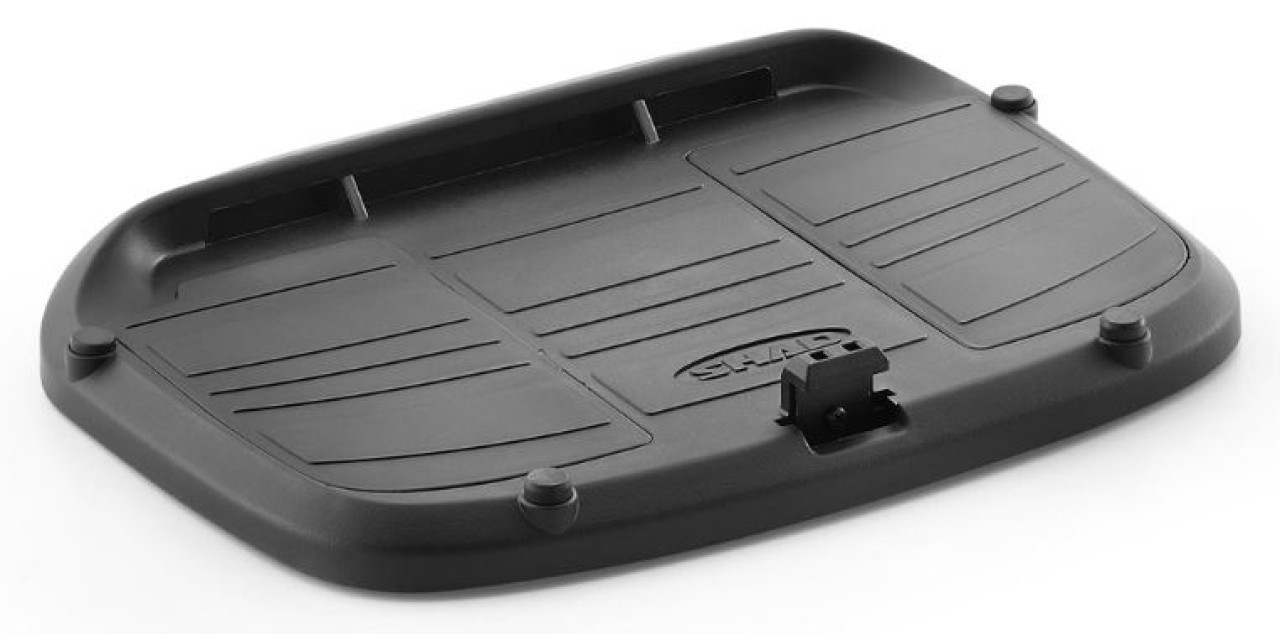 Topkoffer 37 l (incl. bruine onderlegger) voor Moto Guzzi V100 Mandello