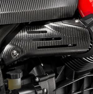 Originele afdekking voor injectie sproeiers, carbon voor Moto Guzzi MGX 21/ Audace