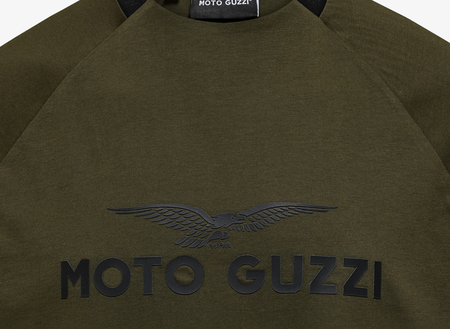 Heren-T-shirt "Moto Guzzi Essential" groen