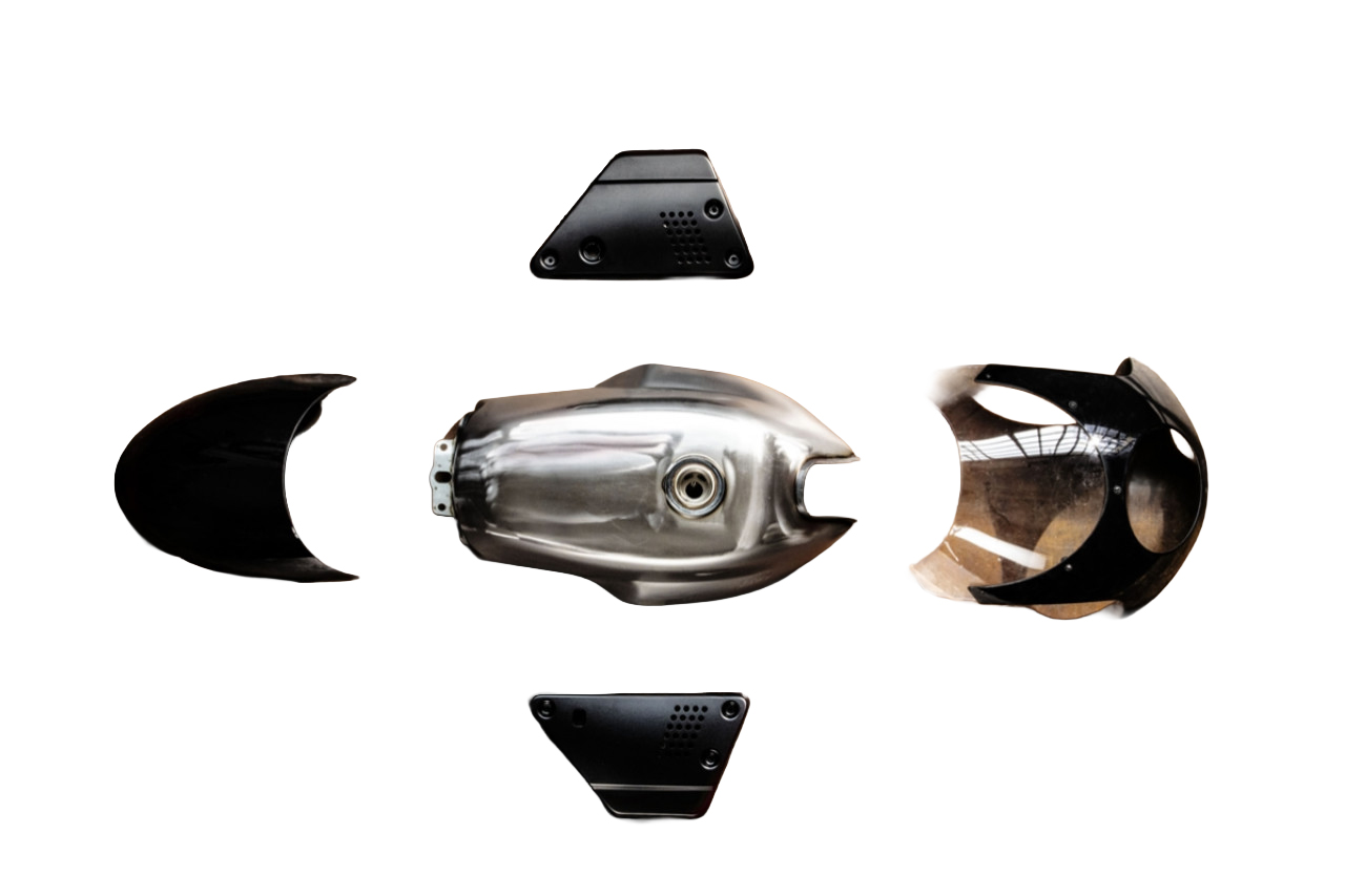 Moto Guzzi Raw Kit voor V7 III