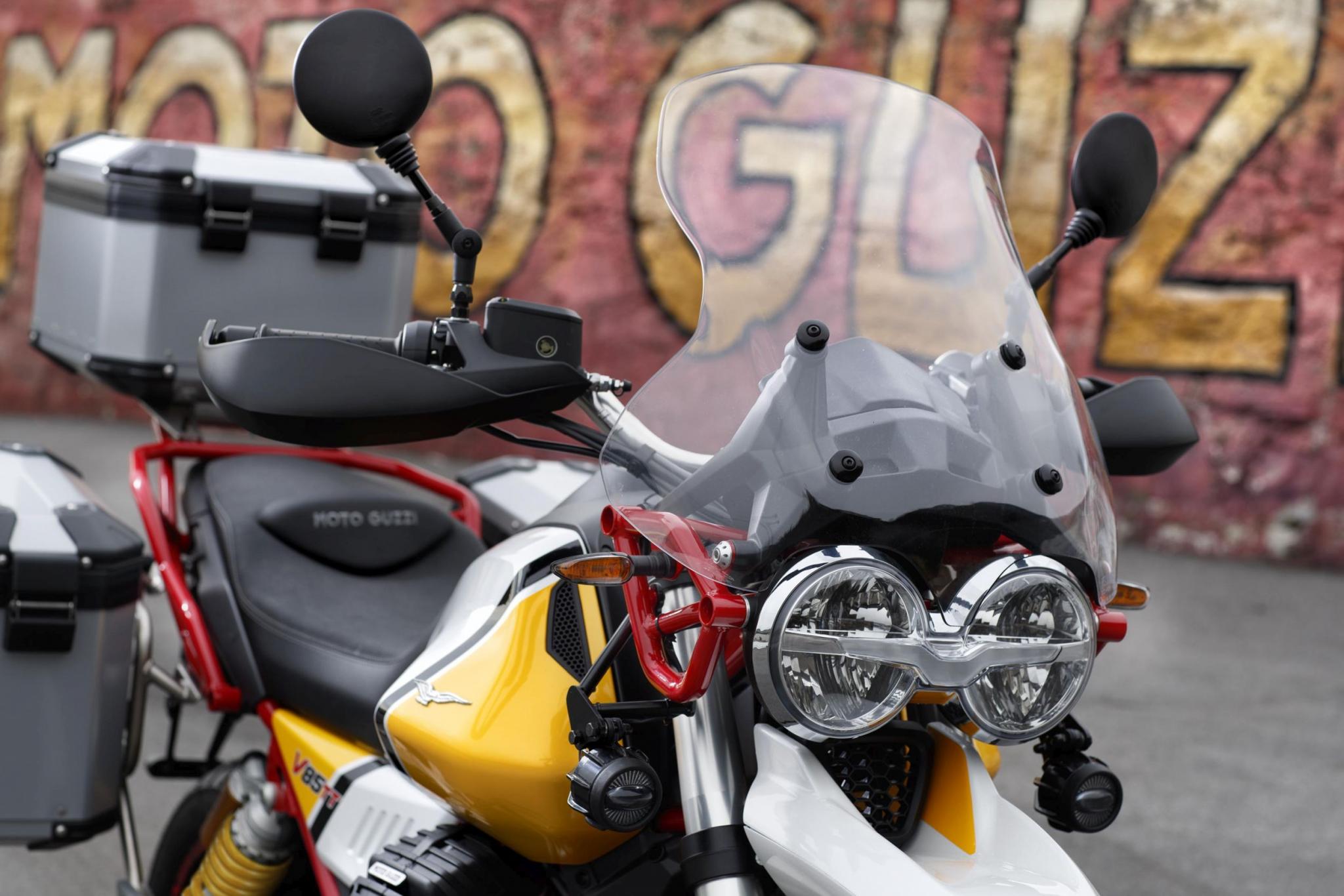 Origineel windscherm Touring voor Moto Guzzi V85 TT