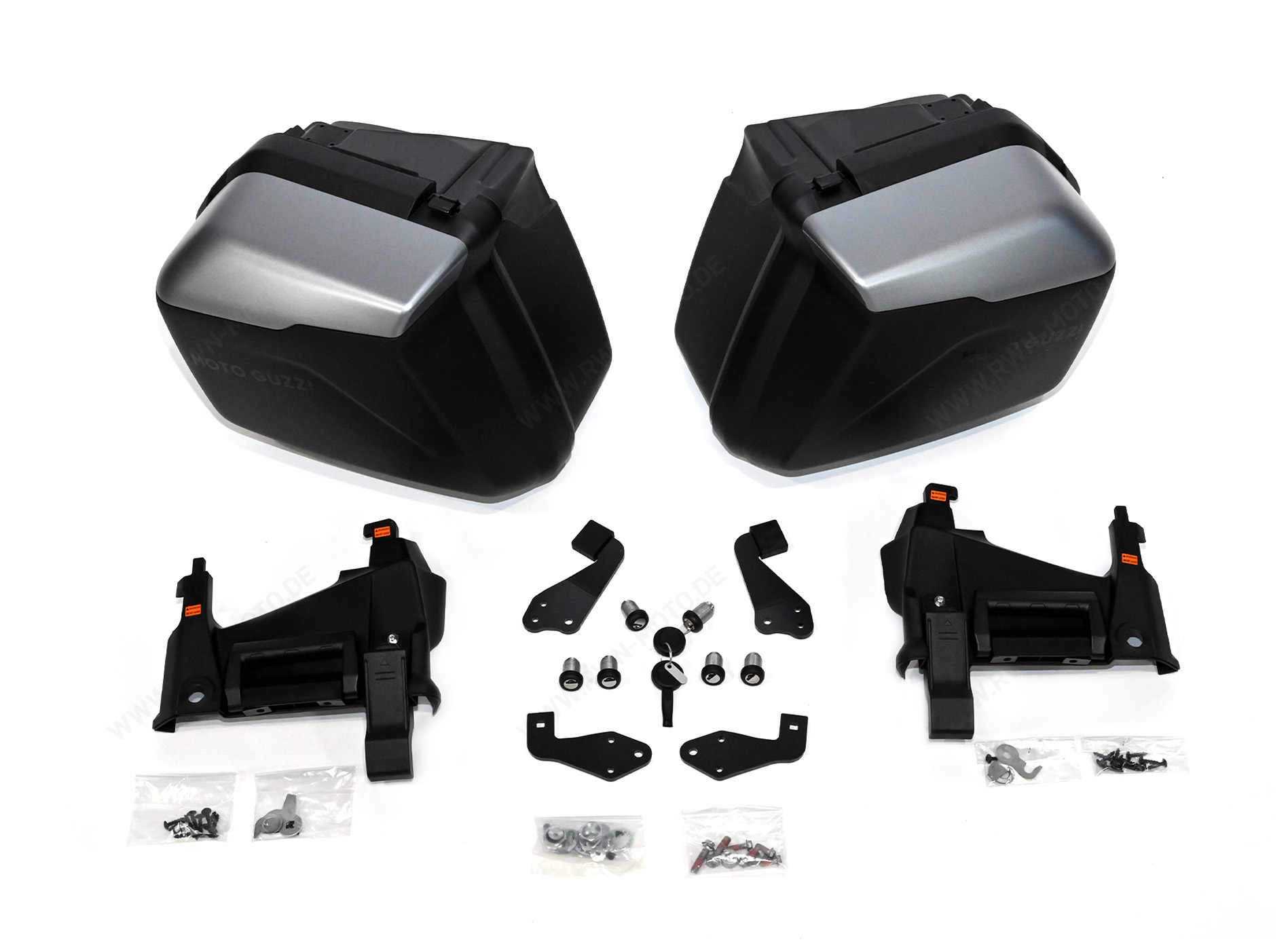 Zijkofferset voor Moto Guzzi Stelvio (24-) / V100 Mandello