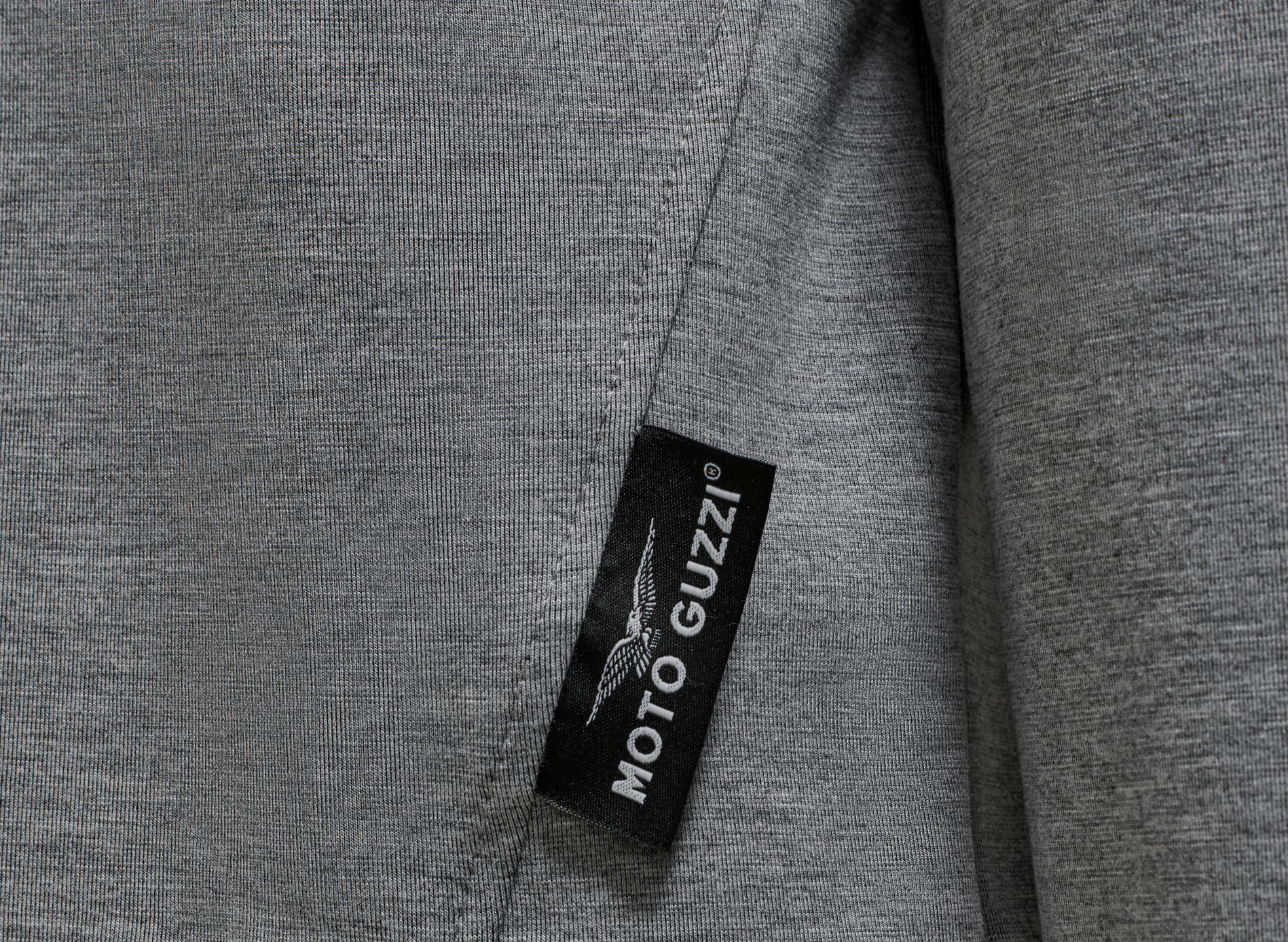 Heren sweatshirt "Moto Guzzi Essential" grijs