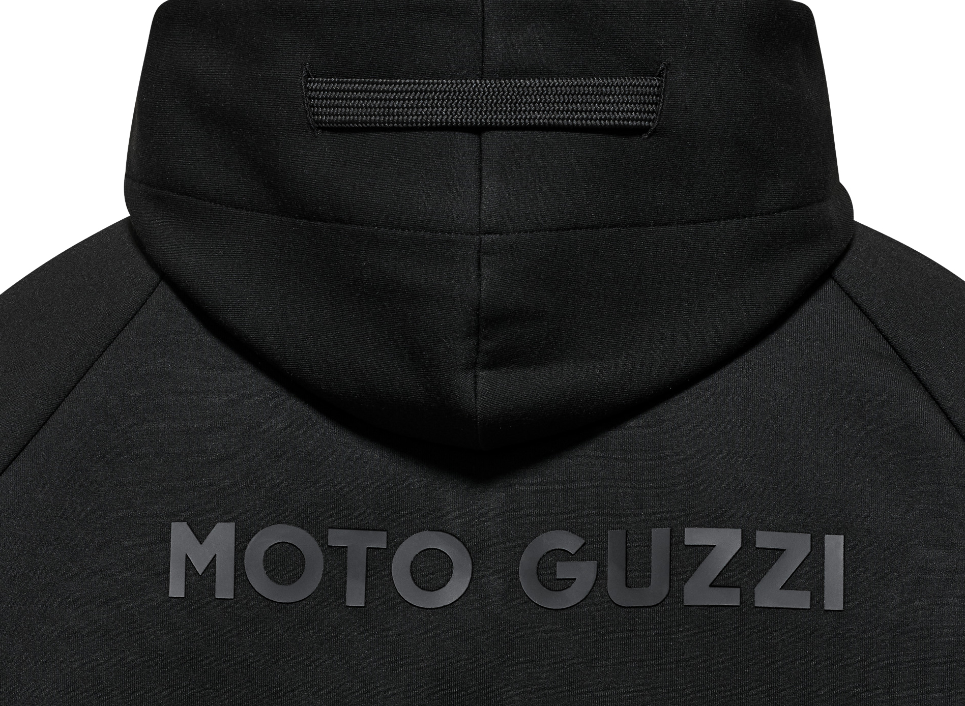Unisex hoodie "Moto Guzzi Essential" zwart