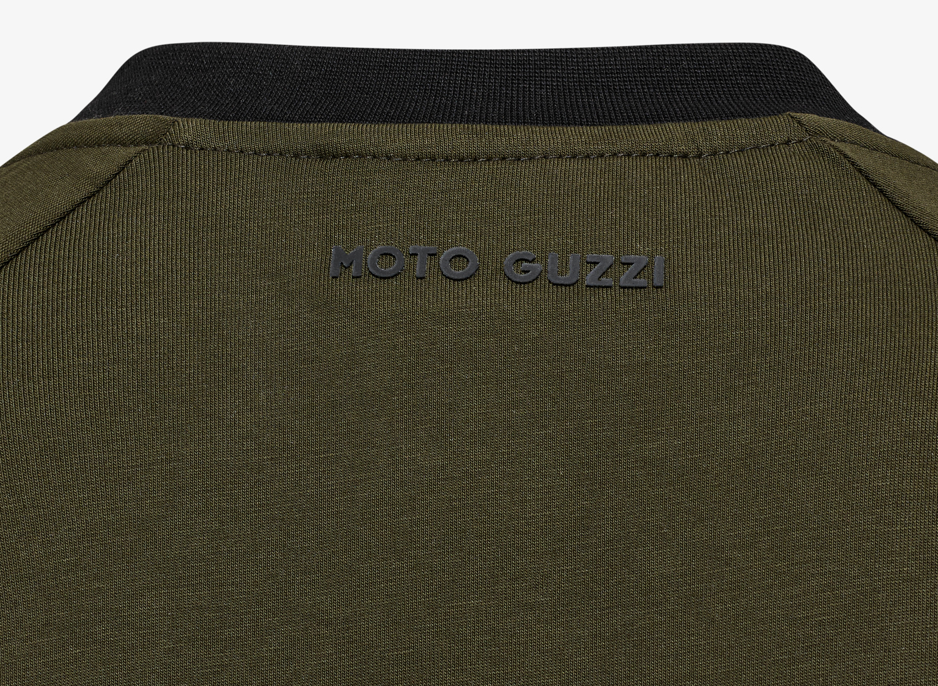 Heren sweatshirt "Moto Guzzi Essential" groen