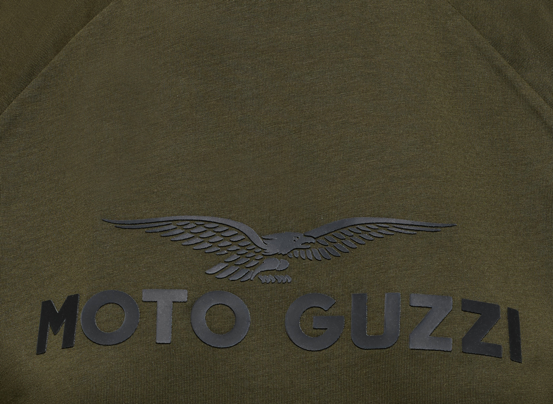 Dames T-shirt "Moto Guzzi Essential" groen