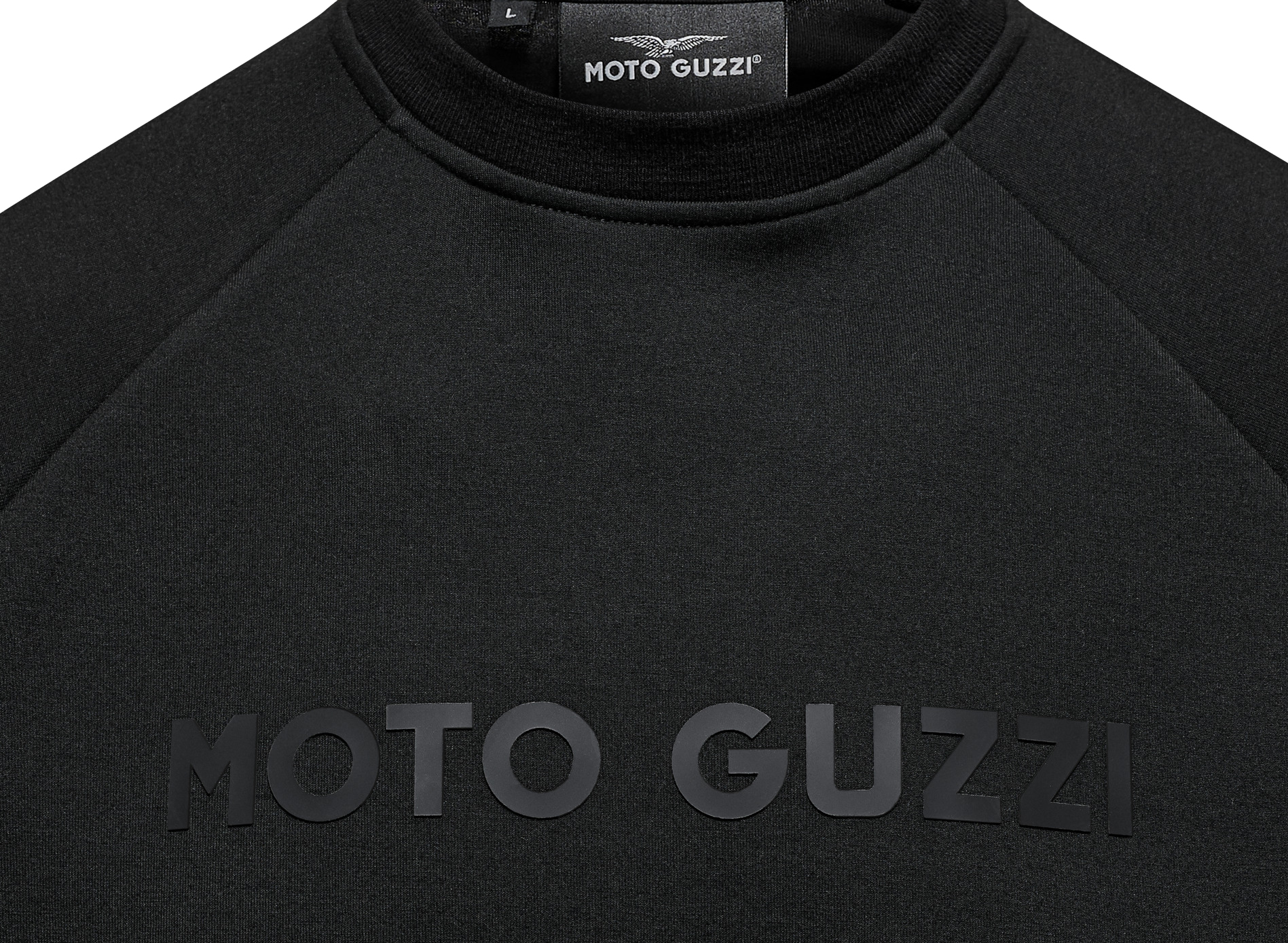 Heren sweatshirt "Moto Guzzi Essential" zwart