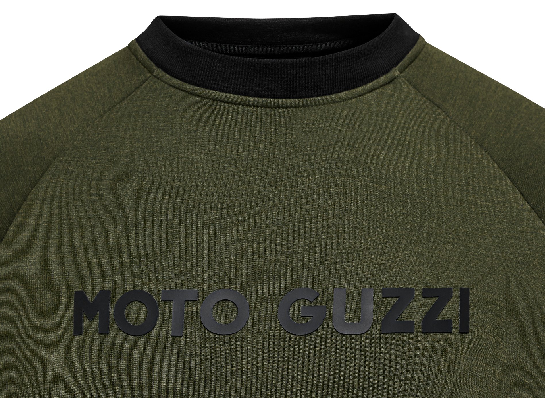 Heren sweatshirt "Moto Guzzi Essential" groen