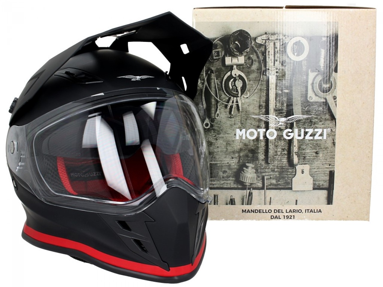 Moto Guzzi Adventure Touring Helm V85TT zwart