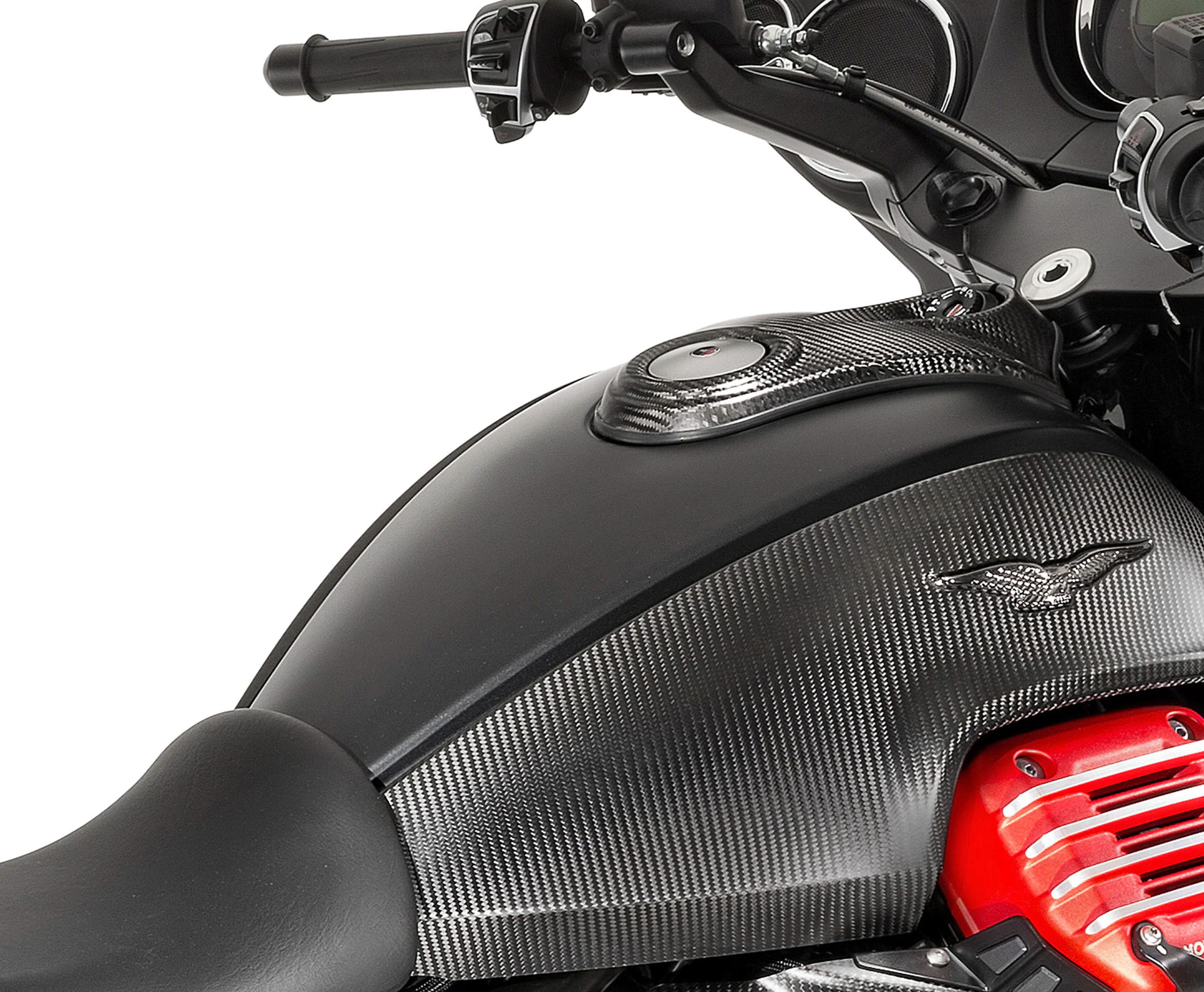 Auckland Vergadering stel je voor Originele tankcover, carbon voor Moto Guzzi MGX 21 | Moto Guzzi Online Shop